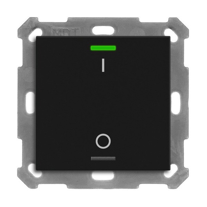 MDT BE-TAL55T106.B1 KNX-Tastsensor Light 55 m. Temperaturs. | 1-fach, 