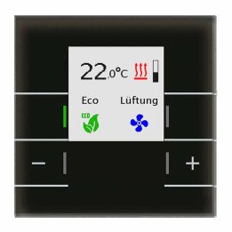 MDT SCN-RTRGS.02S KNX-Glasraumtemperaturregler Smart | 4-fach | glas s