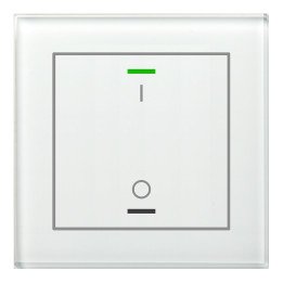 MDT BE-GTL1TW.B1 KNX-Glastaster II Light m. Temperatursensor | 1-fach,