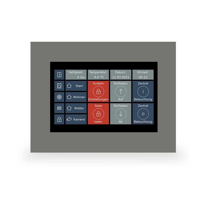 MDT VC-0701.04 Touchpanel VisuControl Wand | 7 Zoll | AVS Domotec