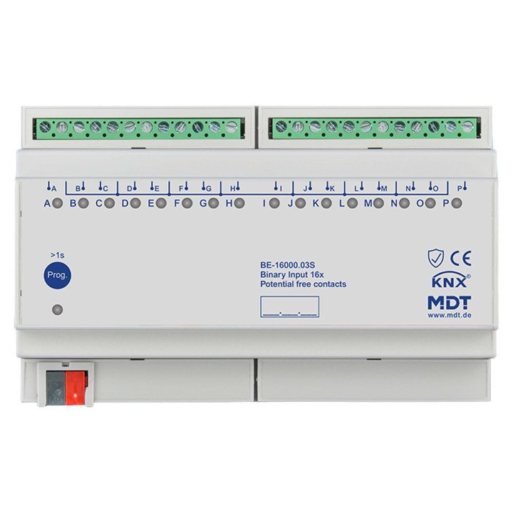 MDT BE-16000.03S KNX Binäreingang potentialfrei | 16-fach, Secure | AV