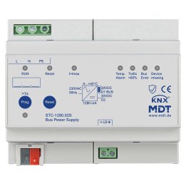 MDT STC-1280.02S KNX Busspannungsversorgung | 1280 mA, Diagnosefunktio