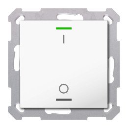 MDT TAL-5501B02.02S KNX-Tastsensor Light 55 | 1-fach, IO-Symbol, Secur