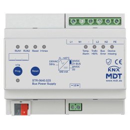 MDT STR-0640.02S KNX Busspannungsversorgung | 640 mA, Diagnosefunktion
